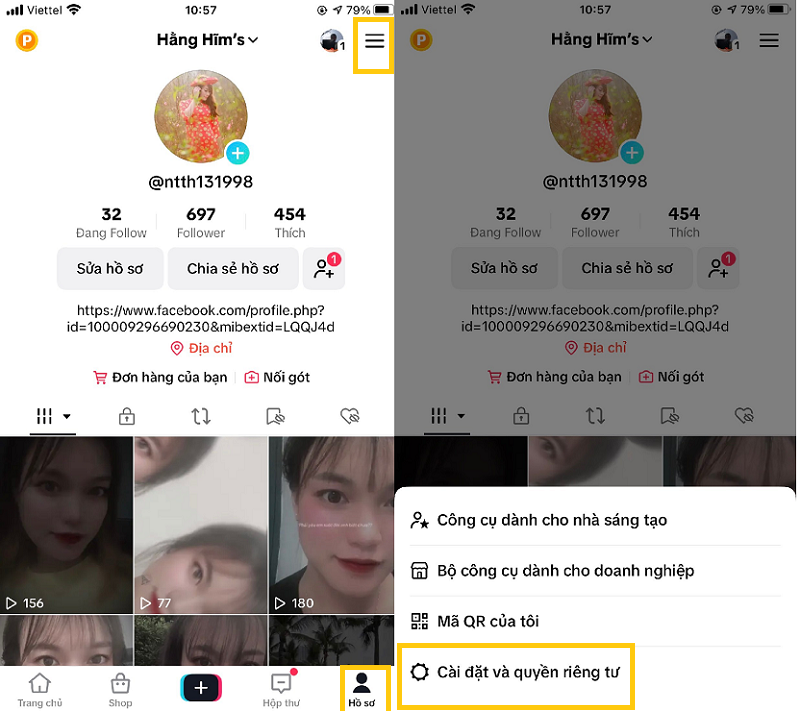 Bật bình luận cho tất cả video 