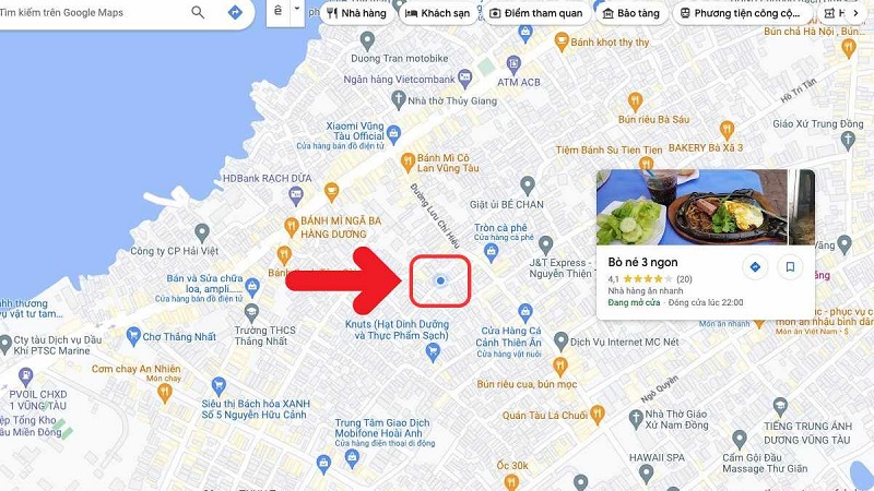 Cách chia sẻ vị trí trên Google Maps bằng máy tính 1