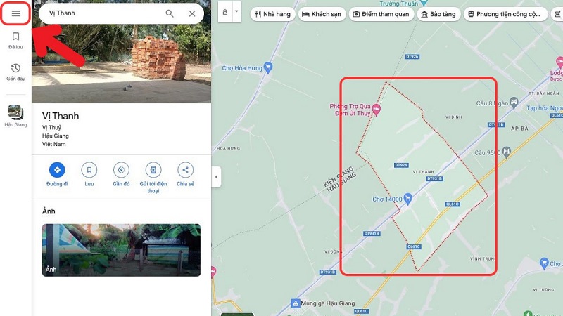 Cách chia sẻ vị trí trên Google Maps bằng máy tính 4